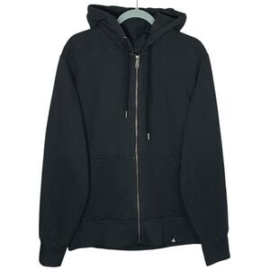 American Giant Hoodie Mens Small Black Classic Full Zip Heavyweight USA NWT